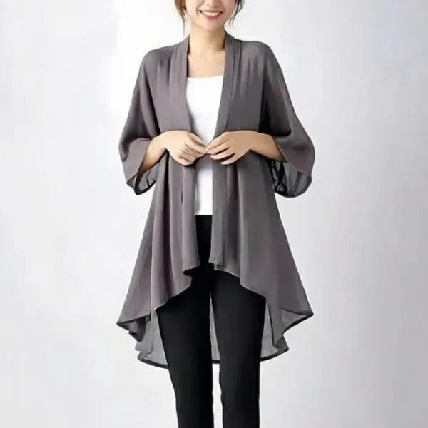 シフォンカーディガン