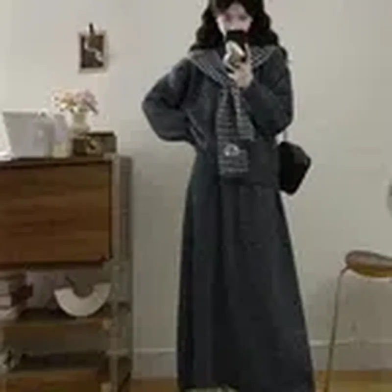 ダークグレー/【2点セット】